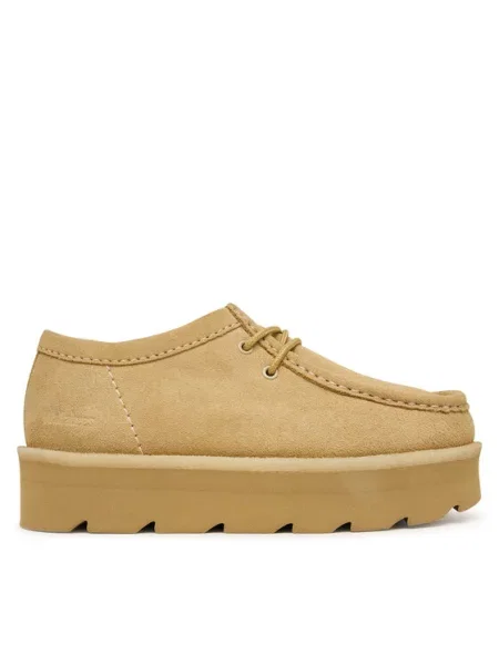Clarks Pantofi Meare Walla. bej