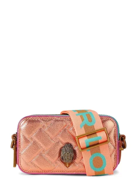 Kurt Geiger London geantă crossbody pentru femei din piele portocaliu