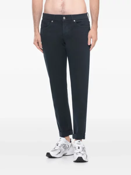 Pantaloni Dondup cu 5 buzunare albastru