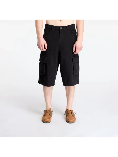 Къси панталони Karl Kani Og Baggy Twill Shorts Black S черно