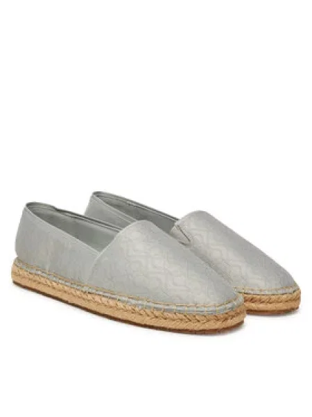 Calvin Klein Espadrilky Flat Espadrille Jacq šedá
