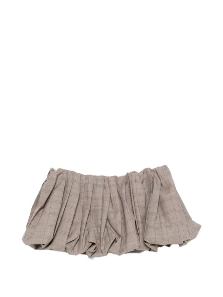 Fusta mini Miu Miu în carouri