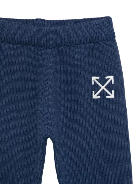 Spodnie dziecięce Off-white białe