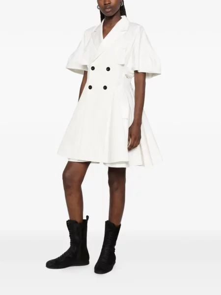 Rochie Sacai cu două rânduri de nasturi negru