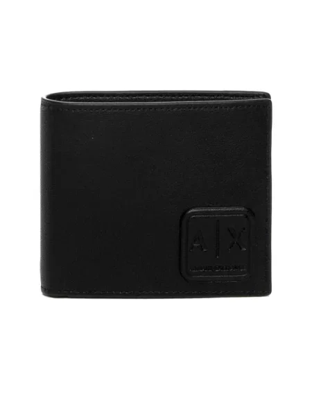 Armani Exchange portfel czarny