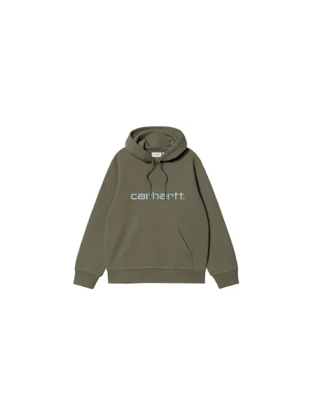 Carhartt WIP Hooded Carhartt Sweat Mężczyźni Bluzy i bluzy z kapturem Carhartt WIP Size: M brązowy