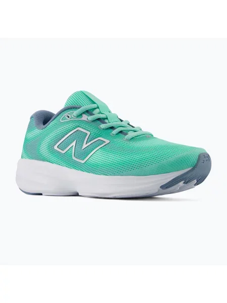 Дамски обувки за бягане New Balance V4 bright mint/zinc blue/silver metallic синьо