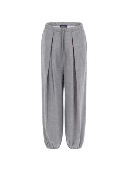 Pantaloni Sportmax alergare gri