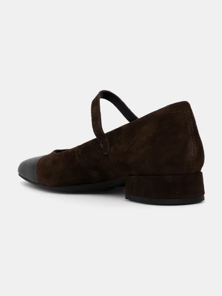 Kožené lodičky Vagabond Shoemakers DEBBI na hnědá