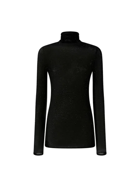 Dzianinowy sweter Pinko czarny