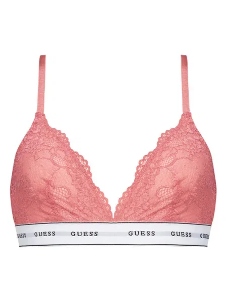 Guess Sutien Bralette Roz alb