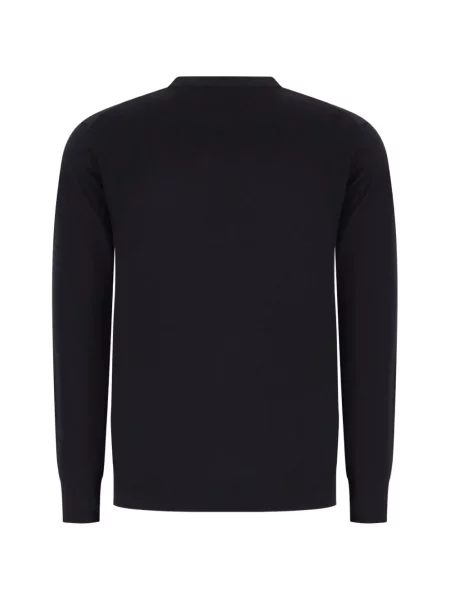 Pulover Customer Lovers cu decolteu rotund negru