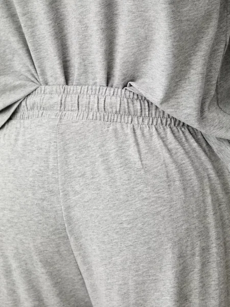 Calvin Klein Underwear kétrészes pizsama férfi elasztánnal szürke