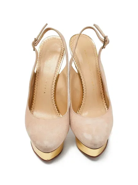 Platform talpú körömcipő Charlotte Olympia