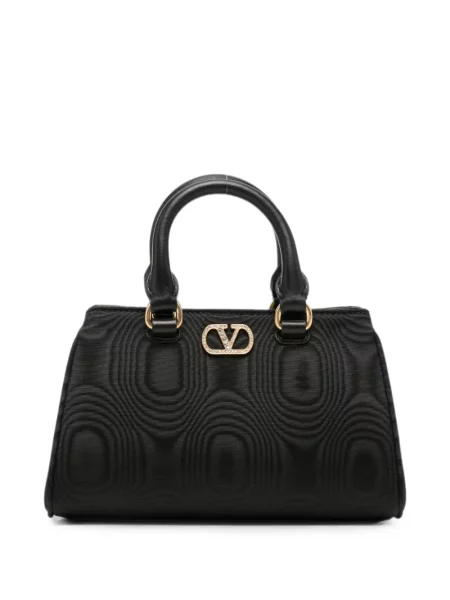 Geantă shopper Valentino Garavani negru
