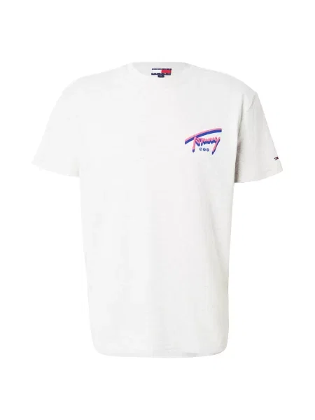 Tommy Jeans Tricou bleumarin / deschis / roz gri