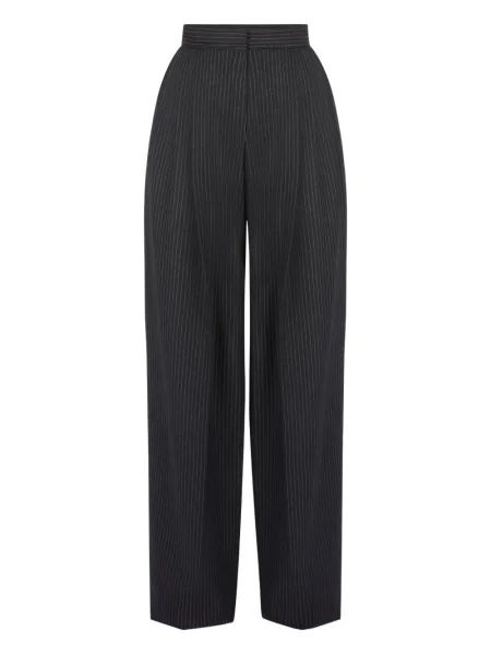 Pantaloni Nina Ricci cu dungi negru