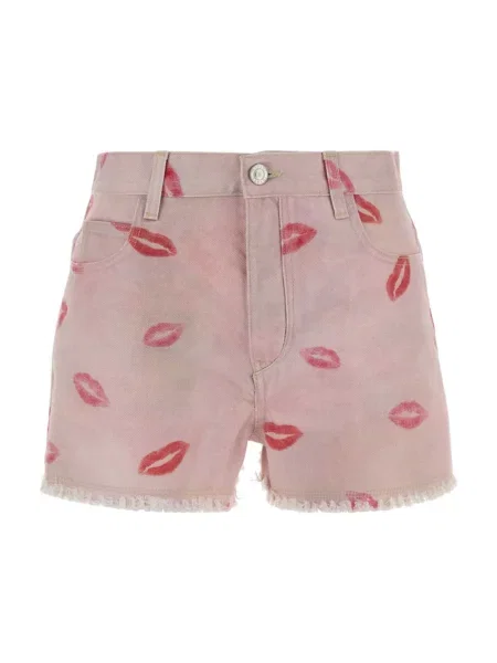 Szorty Marant Etoile z nadrukiem