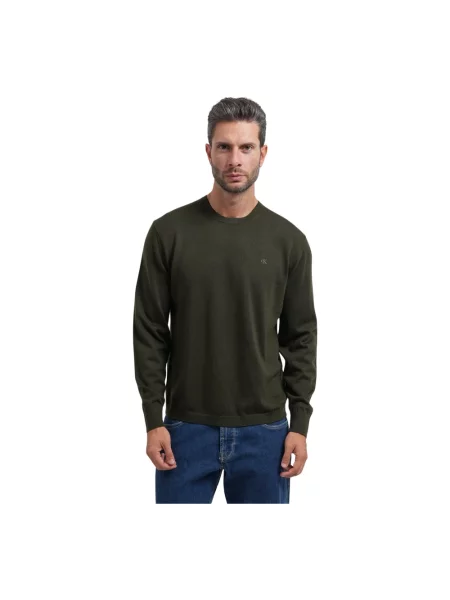 Sweter Calvin Klein zielony