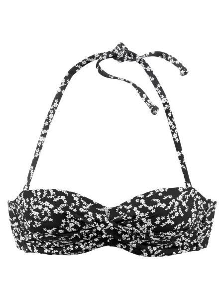 LASCANA Sutien costum de baie Meadow' negru