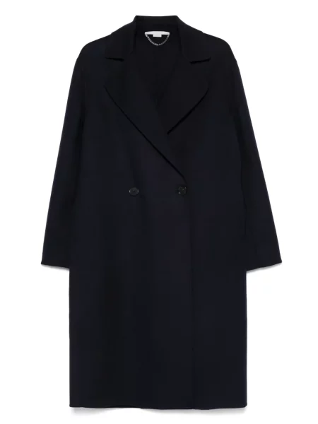 Palton Stella Mccartney de lână albastru