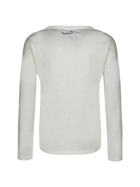 Tricou copii Pepe Jeans alb