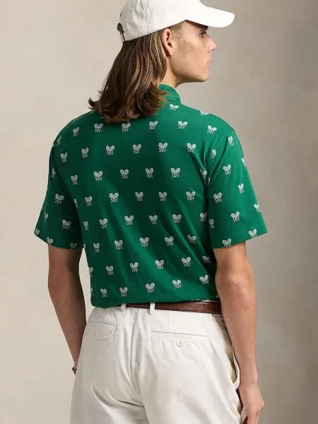 Поло Polo Ralph Lauren Polo Shirt візерунок зелений
