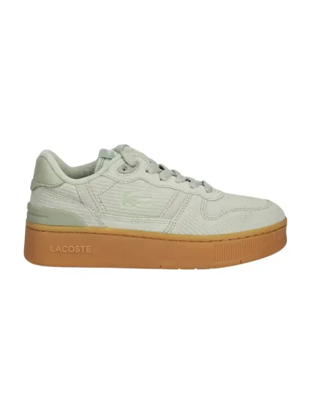 Sneakersy Lacoste skórzane zielone
