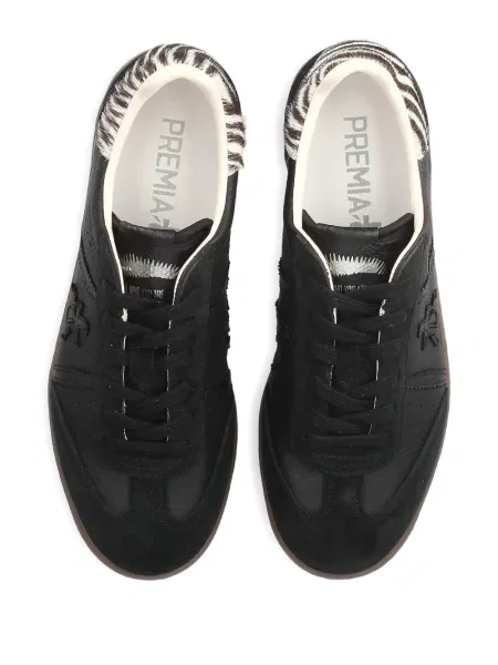 Sneakerși Premiata din piele negru