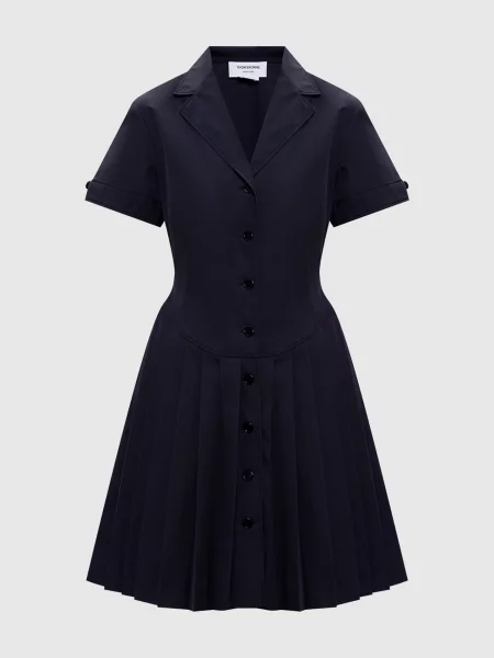 Сукня-сорочка Thom Browne синя