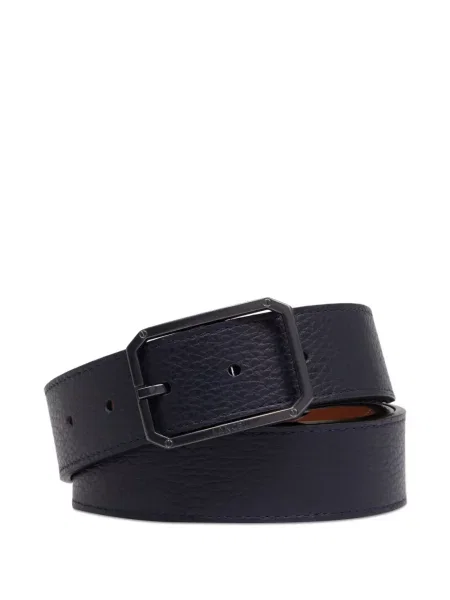 Curea Lancel din piele albastru