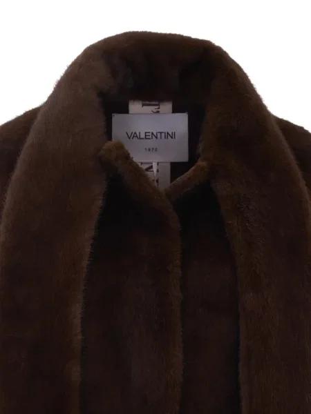 Geacă Valentini 1972 cu blană maro