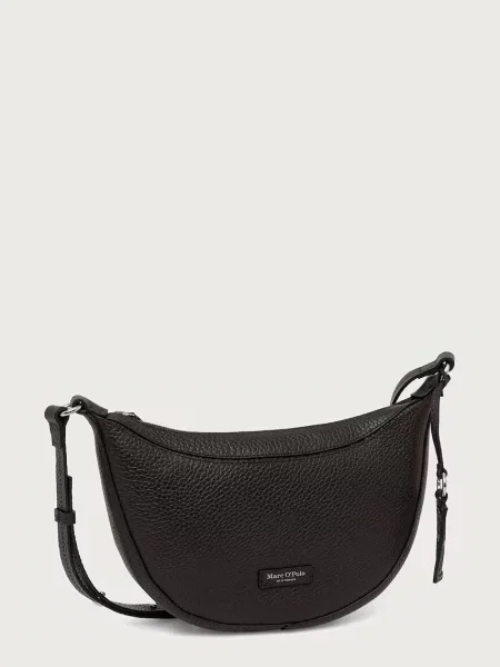 Marc O'Polo torebka hobo skórzana brązowa