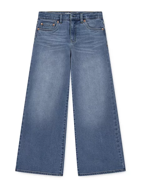 Levi's wide leg traperice za djecu HIGH RISE BAGGY plava