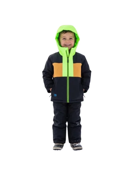 Kurtka narciarska dla dzieci Quiksilver Groomer Insulated Color czarna