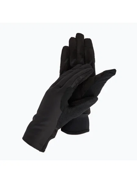 Mănuși de ciclism pentru bărbați SILVINI Valtellina black negru