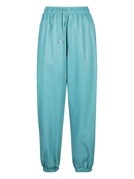 Pantaloni Desa 1972 din piele albastru