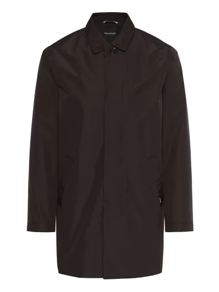 Matinique Přechodný kabát Mac Miles tmavě hnědá