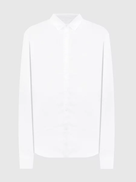 Льняная рубашка Trussardi белый