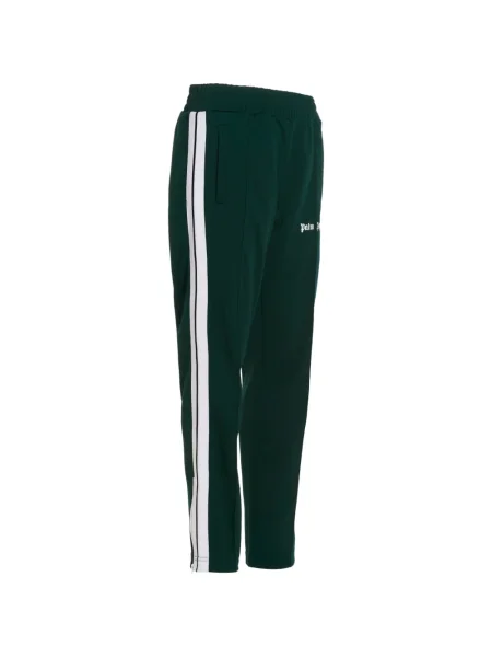 Pantaloni Palm Angels alergare cu autograf verde