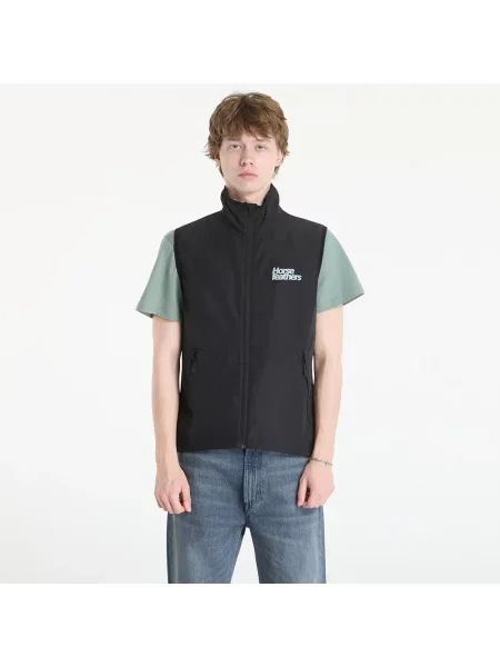 Γιλέκο Horsefeathers Hill Vest Black L μαύρο