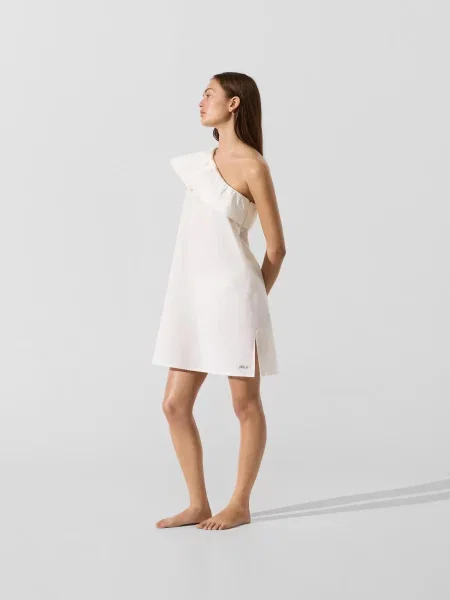Karl Lagerfeld Rochie de plaja fildeş