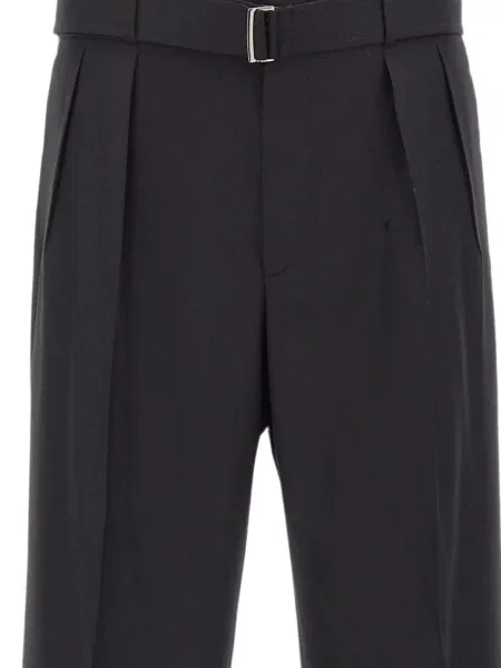 Cu centură pantaloni Tagliatore negru
