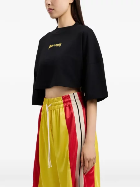 Tricou grafic Palm Angels cu imagine negru