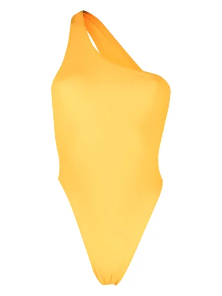 Strój kąpielowy Louisa Ballou na jednym ramieniu pomarańczowy