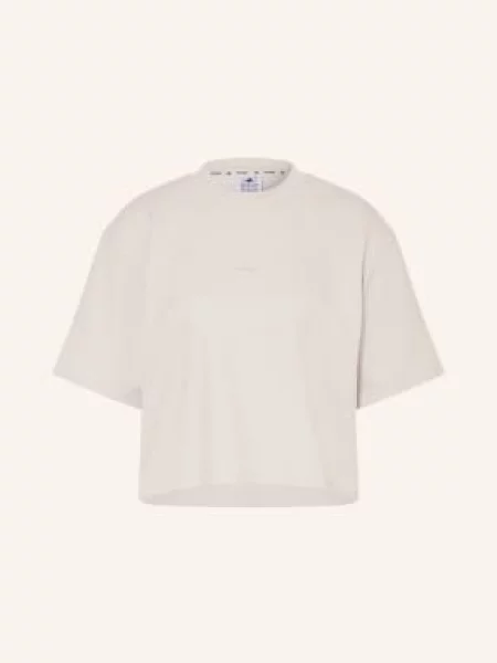 Adidas Koszulka Yoga Motion beige beżowa