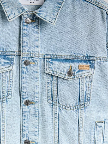 Reserved Jachetă din denim albastru