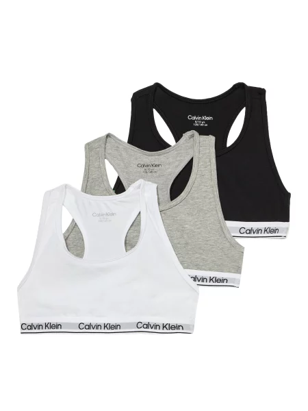 Calvin Klein Underwear Sutien gri amestecat / negru alb