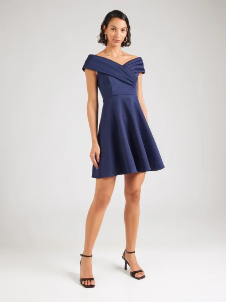 WAL G. Rochie de cocktail AMBER bleumarin