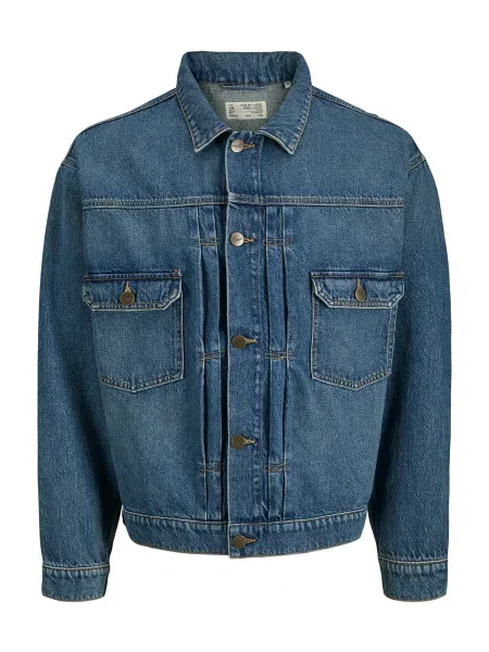JACK & JONES Prehodna jakna JJIMiles moder denim
